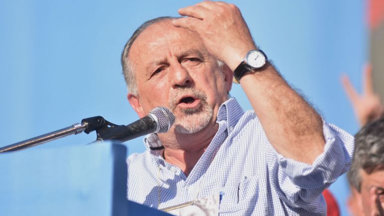 Yasky: "Habrá un respaldo al Gobierno frente a intentos desestabilizadores"