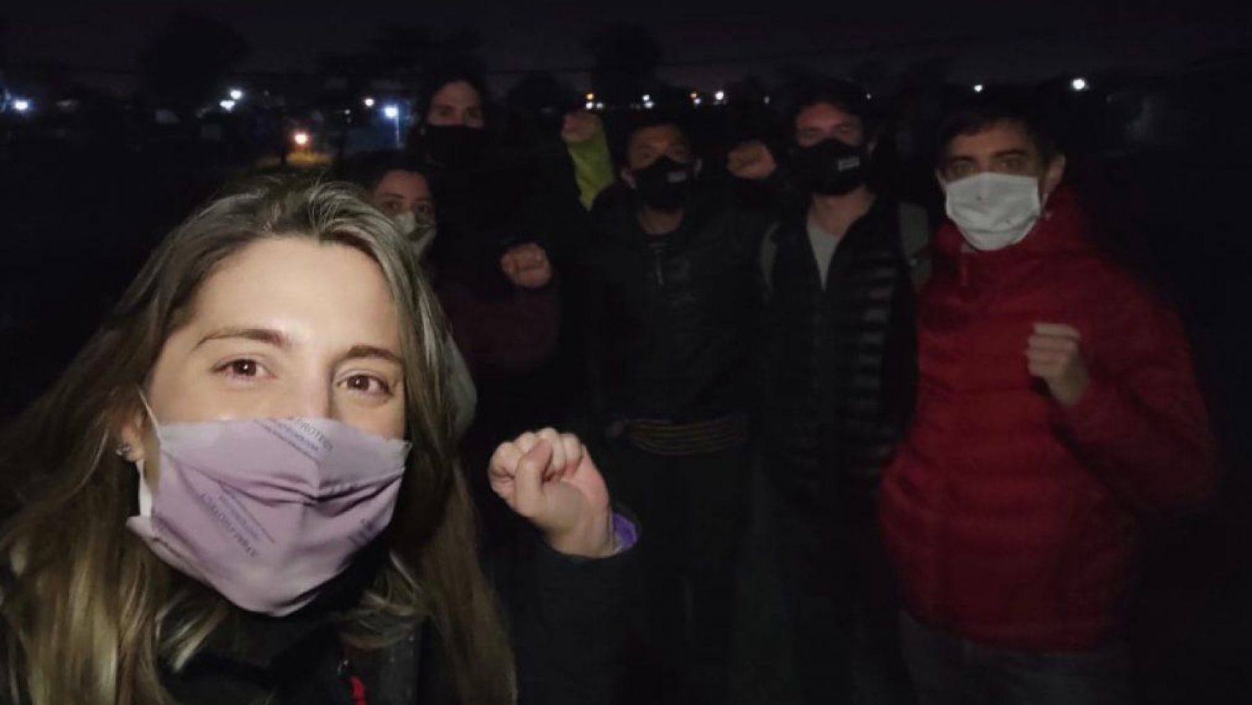 Manuela Castañeira criticó la represión y dijo que "a Berni le gusta el show"