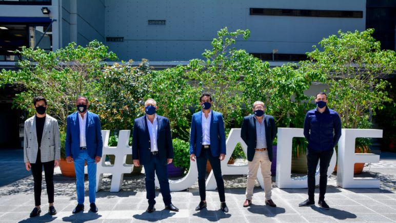 La Fraternidad firmó convenio de becas con la UADE y la UNSAM