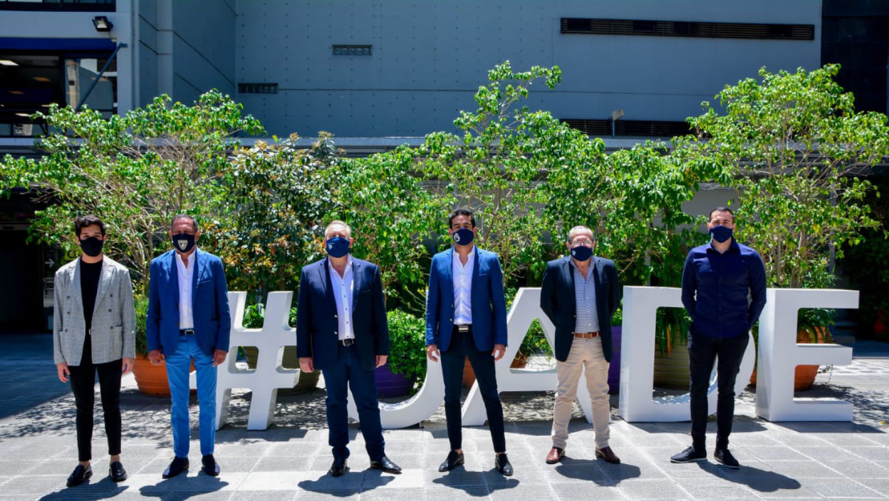 La Fraternidad firmó convenio de becas con la UADE y la UNSAM