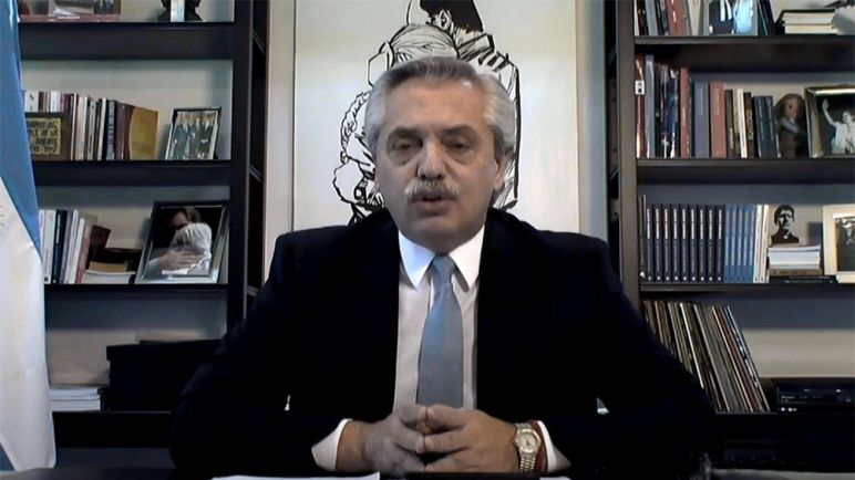 Mensaje de Alberto Fernández al FMI: "El ajuste esta vez no lo van a pagar los más humildes"