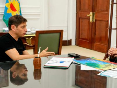 Kicillof y Ferraresi se reunieron para empezar a diseñar planes de vivienda