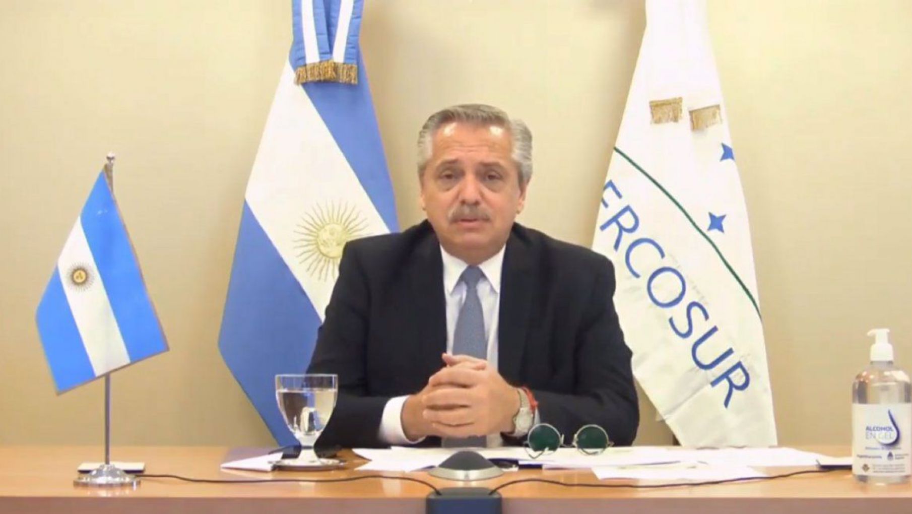 Alberto Fernández asumió la presidencia pro tempore del Mercosur