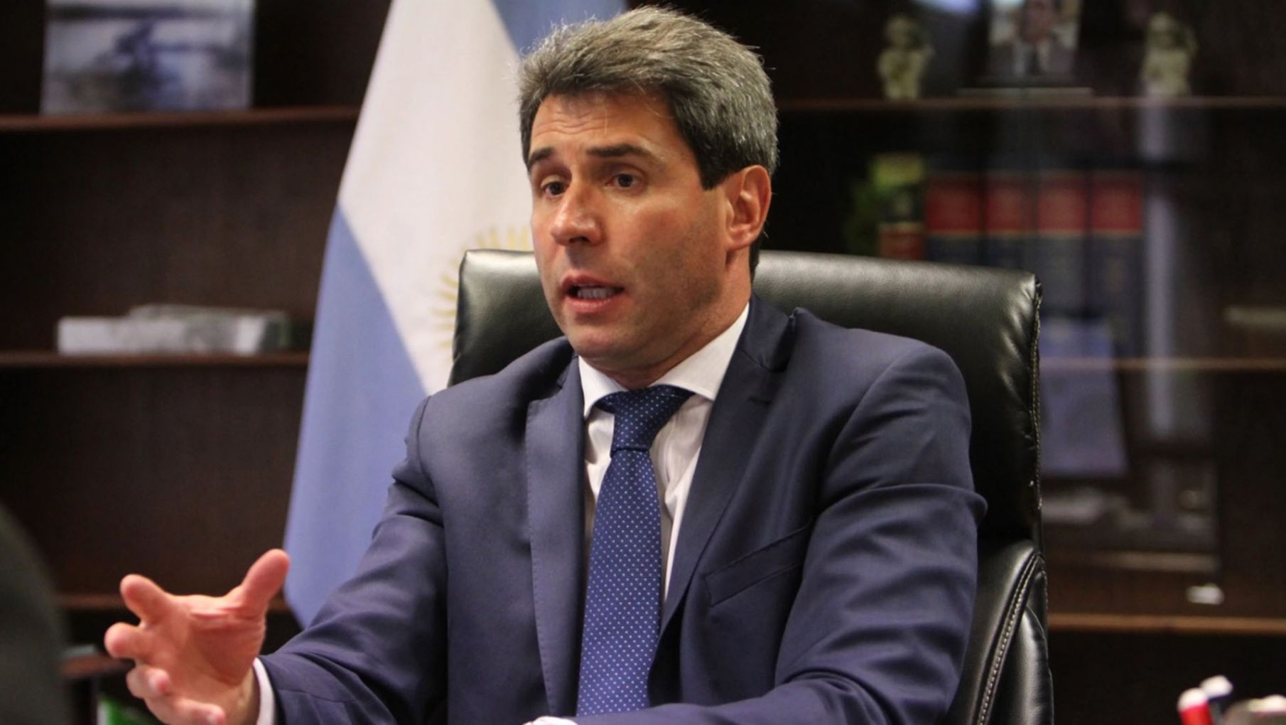 Sergio Uñac contrajo coronavirus y fue internado por prevención