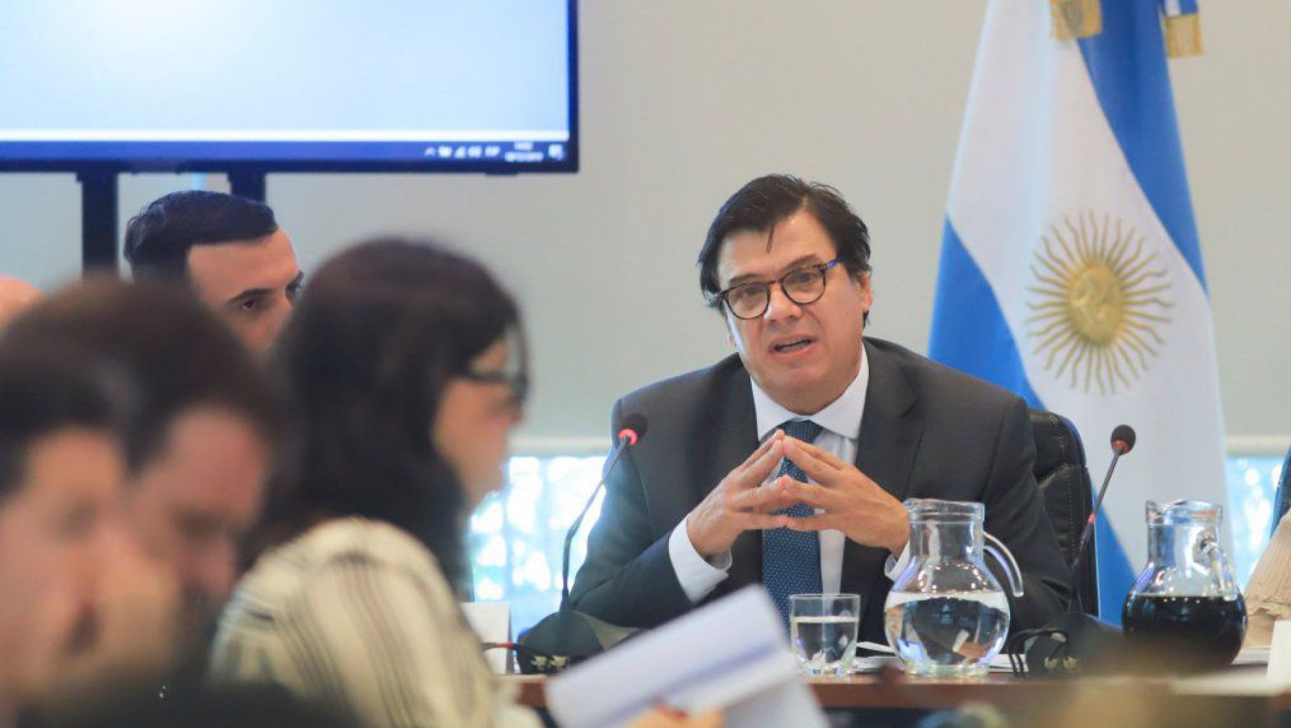 Claudio Moroni intenta destrabar el conflicto que paraliza a los puertos cerealeros