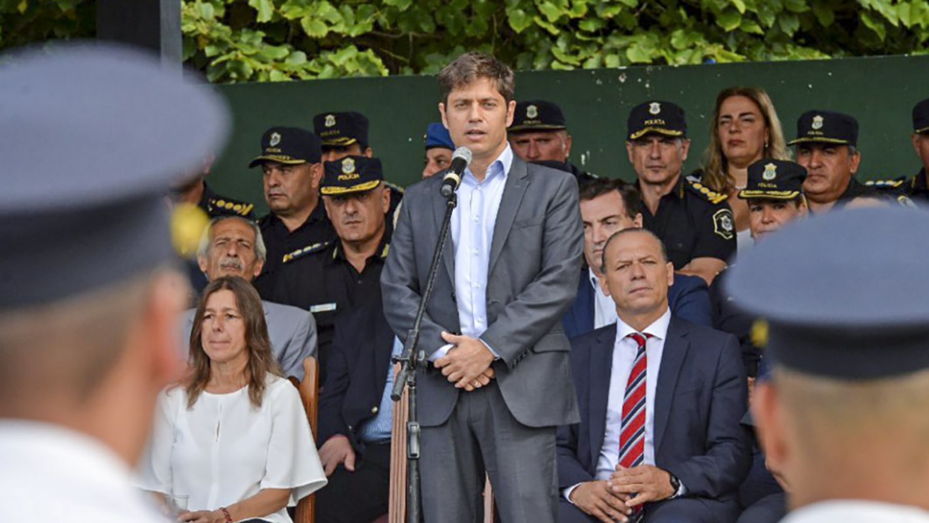 Kicillof cuestionó el reclamo policial con una famosa frase de Perón
