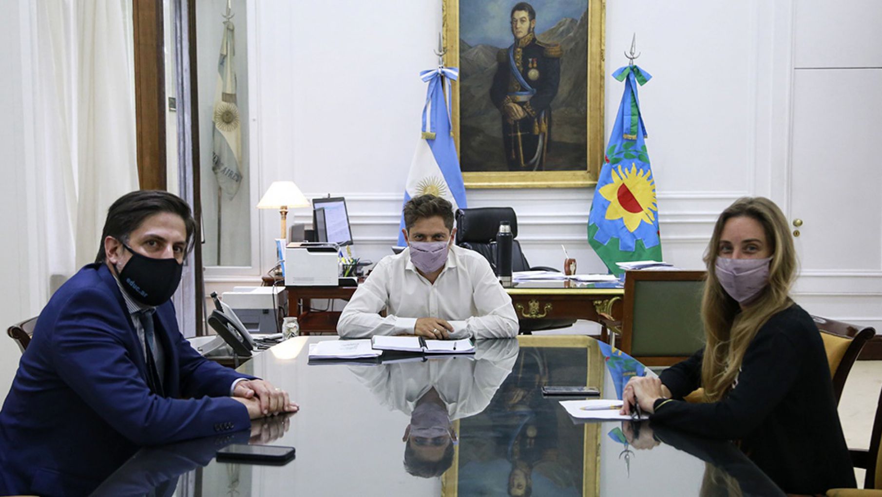 Kicillof: "Queremos llegar al 1 de marzo con la mayor presencialidad posible"