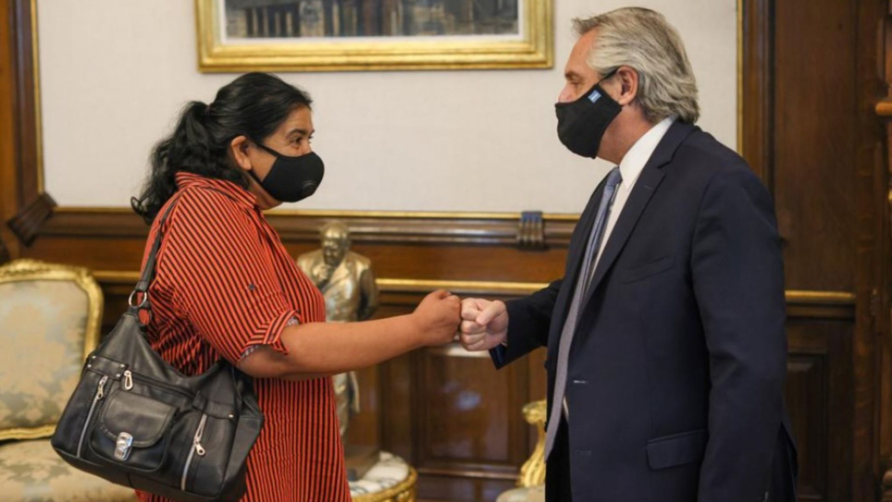 Margarita Barrientos se aleja de Macri y se acerca a Alberto Fernández