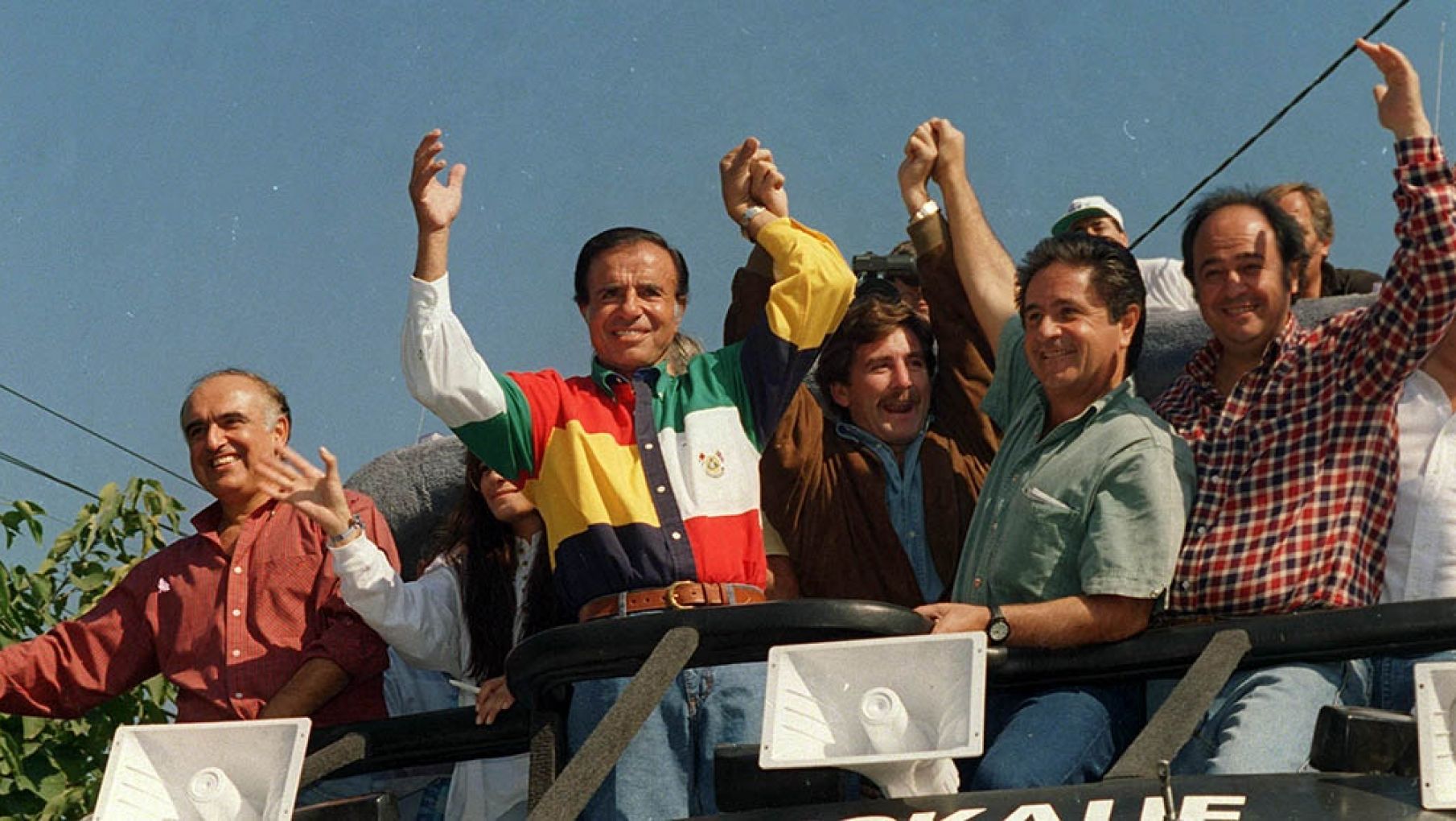 De "Salariazo y revolución productiva" a "Síganme", las 20 frases célebres de Menem