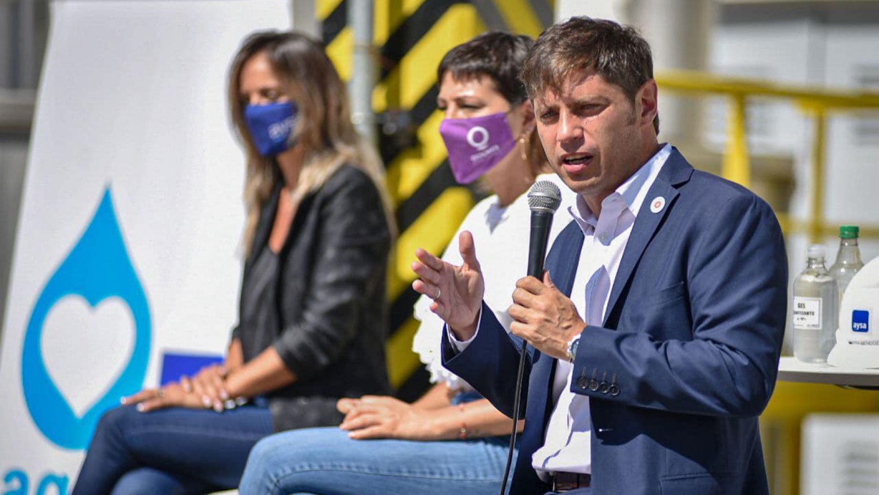 Mayra Mendoza, Kicillof y Galmarini inauguraron obras en Villa Itatí