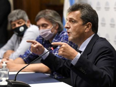 Massa y Máximo Kirchner recibieron a Pablo Moyano y otros referentes sindicales