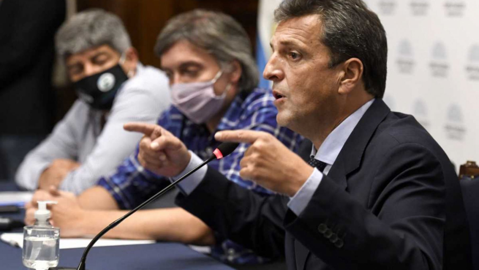 Massa y Máximo Kirchner recibieron a Pablo Moyano y otros referentes sindicales