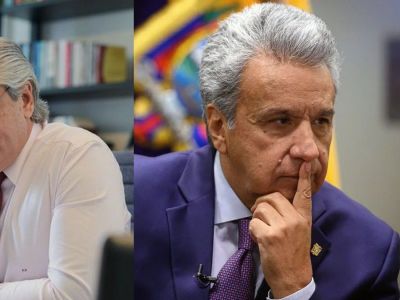 Malestar en Ecuador por los dichos de Alberto sobre Lenin Moreno