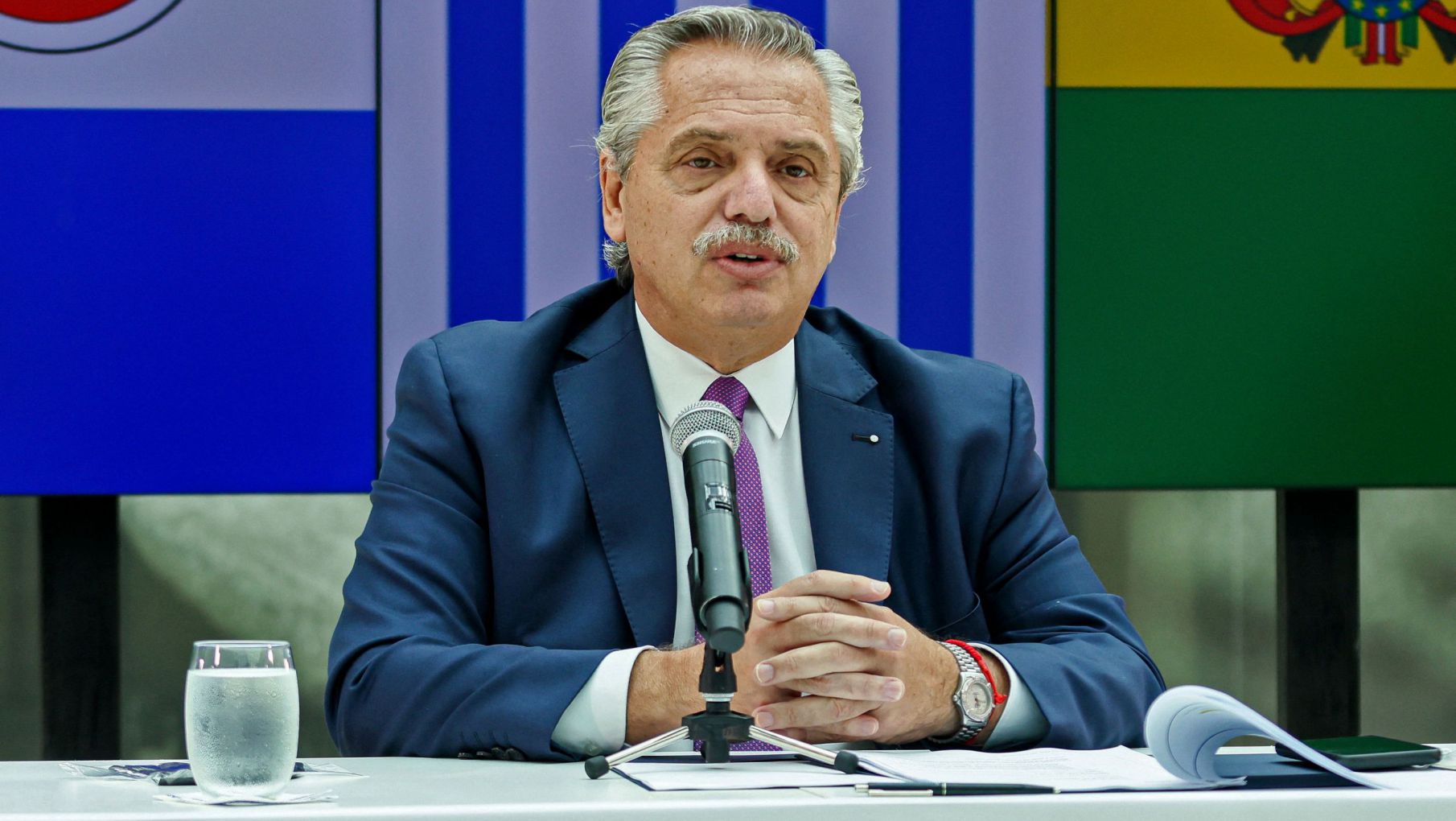 Alberto Fernández cruzó a Lacalle Pou: "Si somos un lastre, que tomen otro barco"