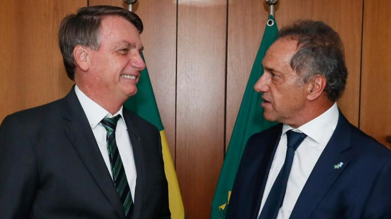 Scioli propuso "un bloque agroalimentario" con Brasil que sea "potencia mundial"