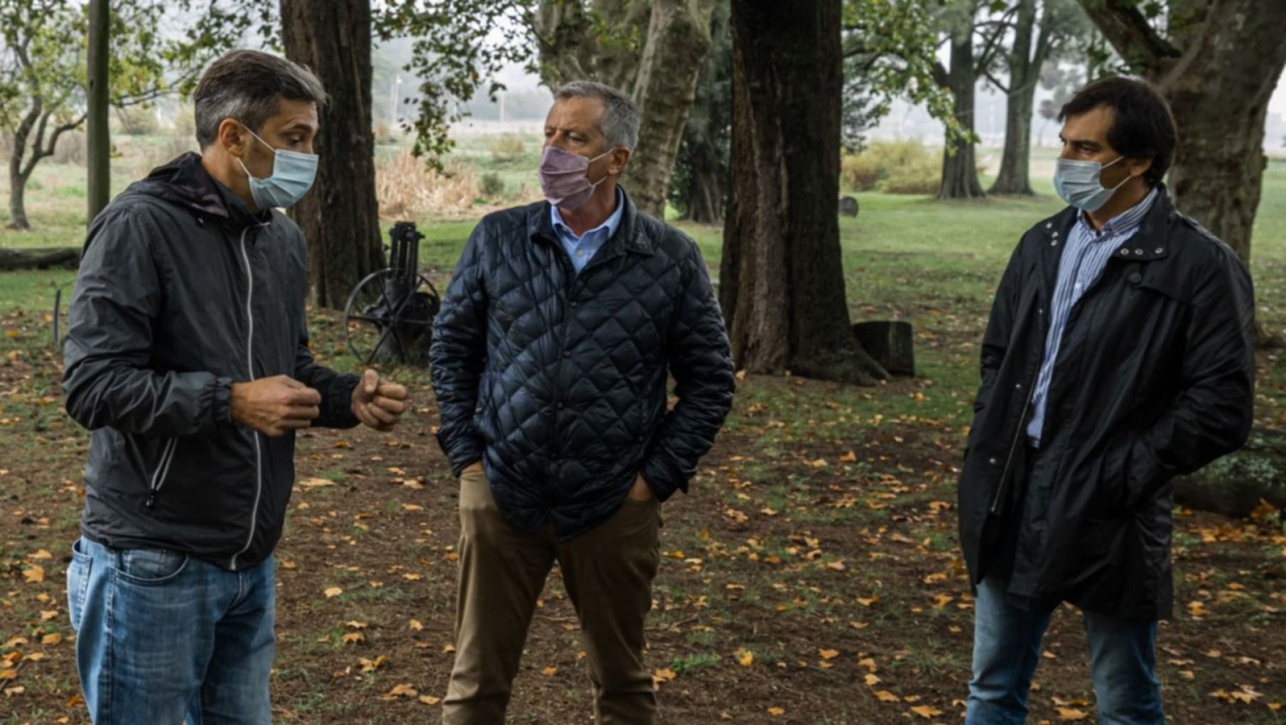 Emilio Monzó realizó su primera recorrida por la Provincia de Buenos Aires