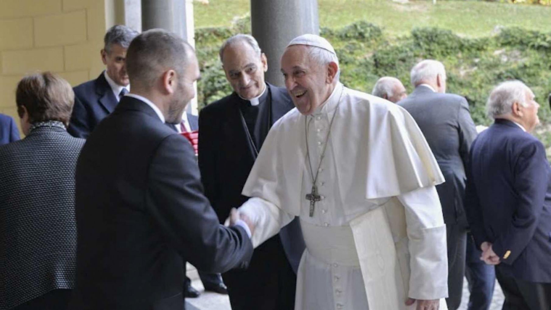 El Papa Francisco recibió a Martín Guzmán en el Vaticano
