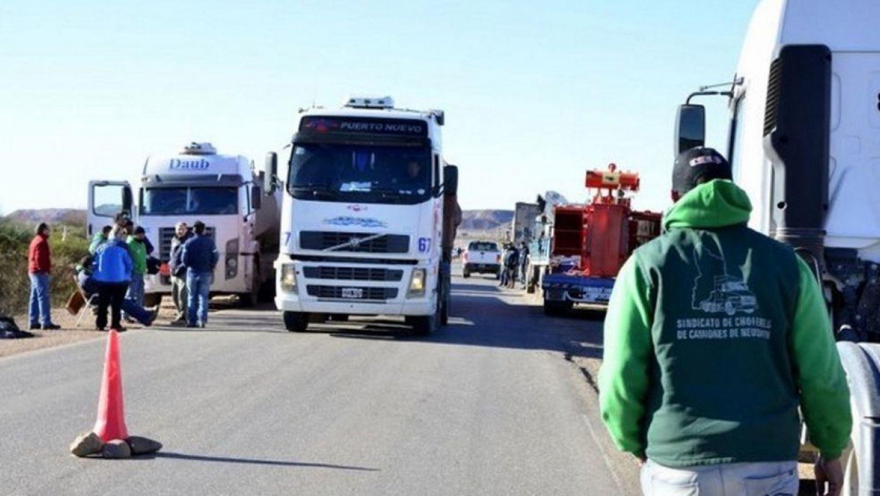 Camioneros levantó el bloqueo en el paso fronterizo con Brasil