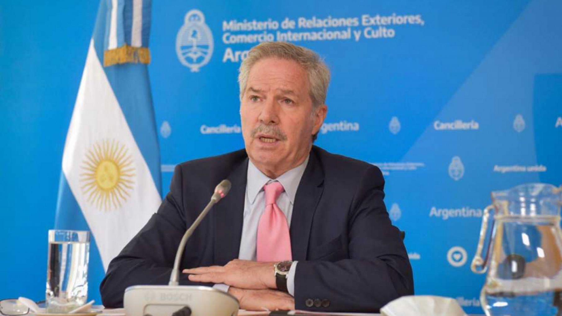 Venezuela, vacunas y Mercosur, los tres temas de los que habló Felipe Solá