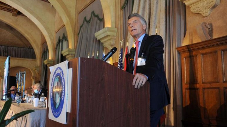 Macri, desde Miami: "El populismo que azota a mi país debilita el sistema institucional"
