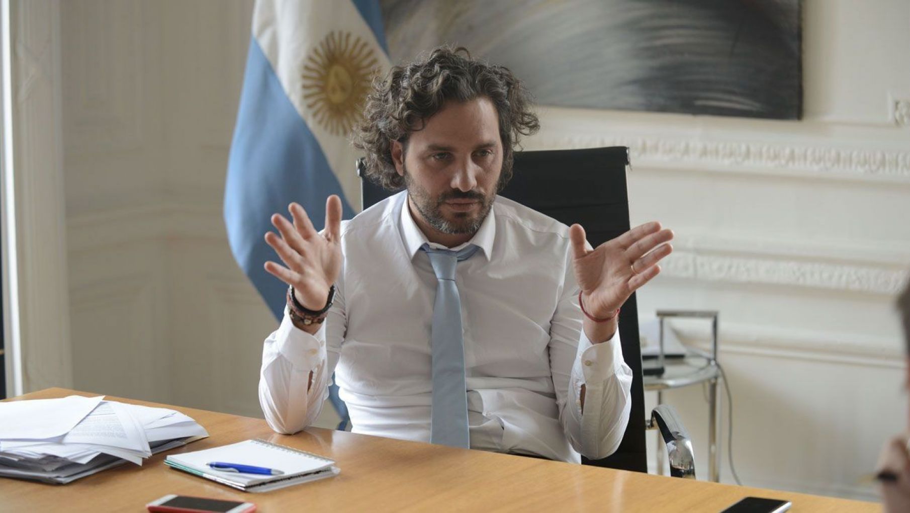Cafiero explicó los motivos por los que no se pudo cerrar el acuerdo con Pfizer