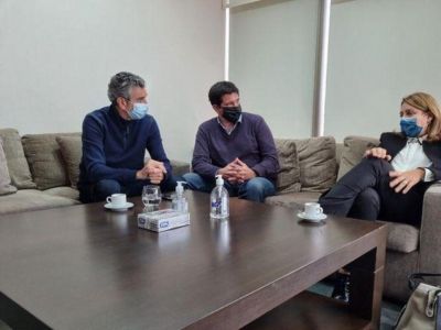 Randazzo avanza en su armado electoral: se mostró con la presidenta del PS