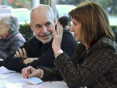 Bullrich se mostró con Larreta y aclaró que no está enojada con Macri