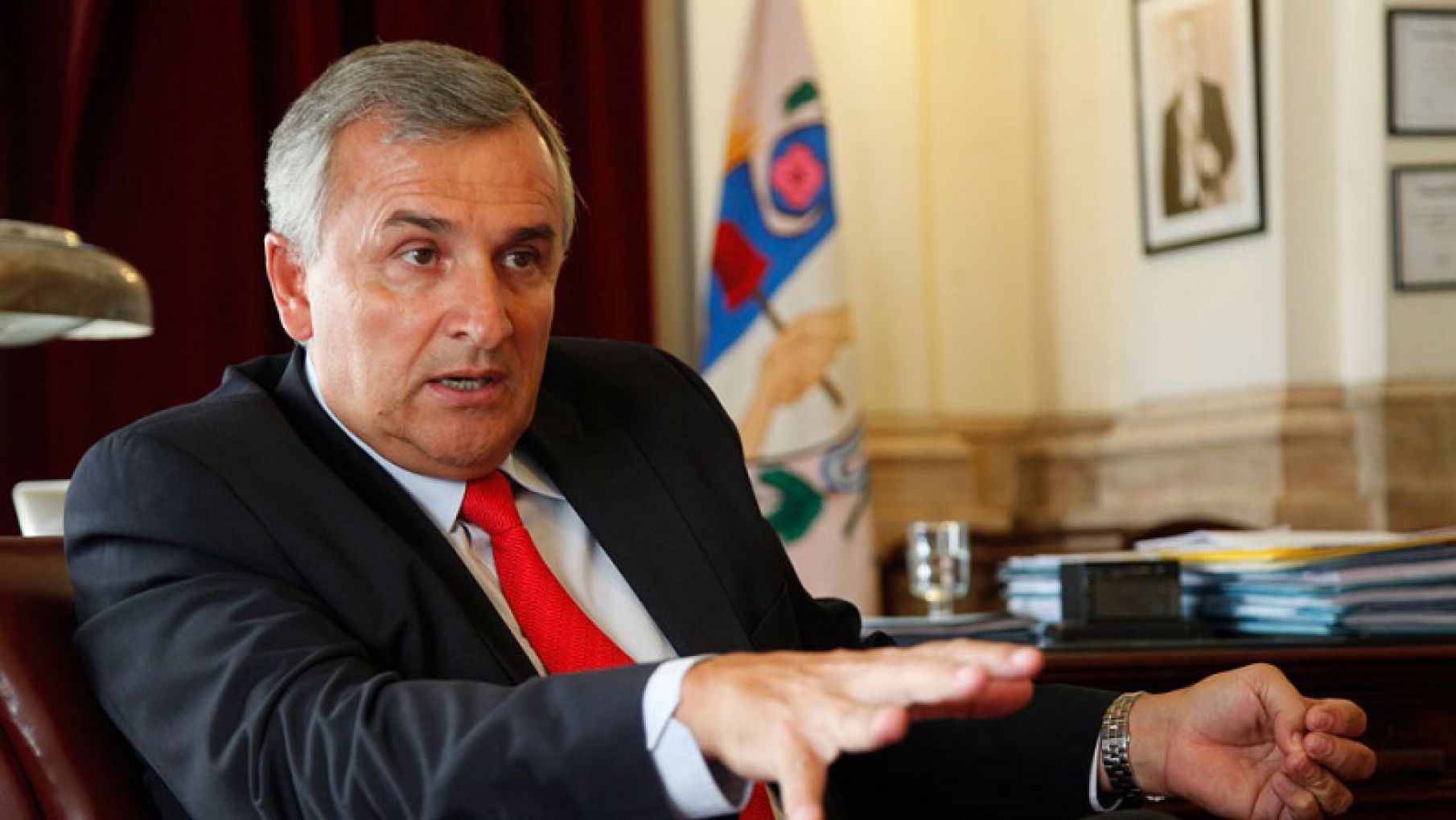 Mensaje de Gerardo Morales al PRO, en defensa de Manes: "Paren un poco, muchachos"