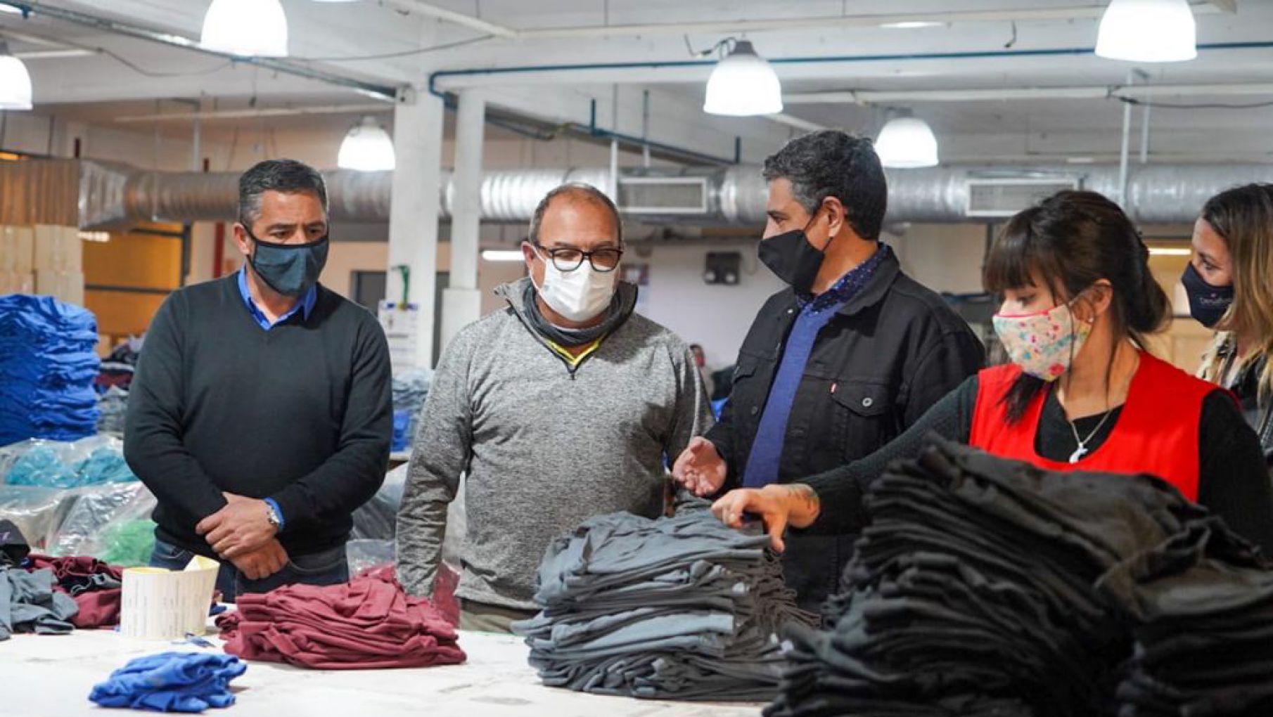 Jorge Macri y el precandidato Andrés Petrillo, recorrieron San Martín