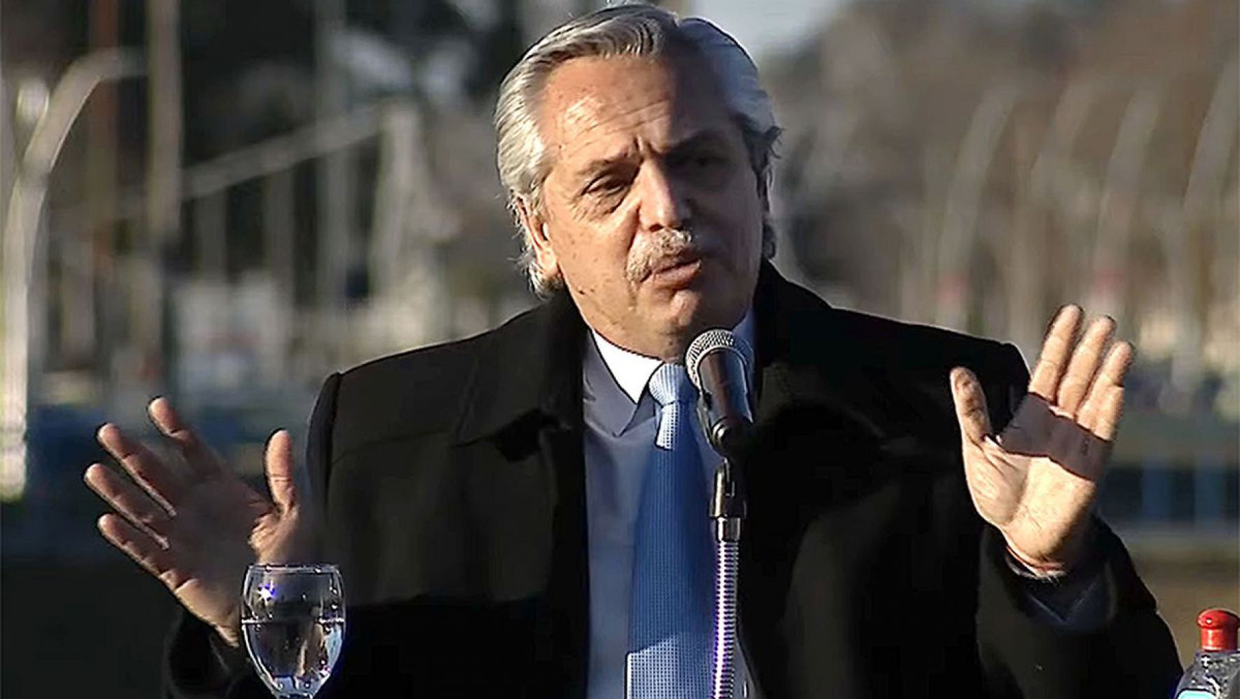 Fernández sobre el diputado correntino baleado "En un Estado de Derecho la violencia política resulta inadmisible"