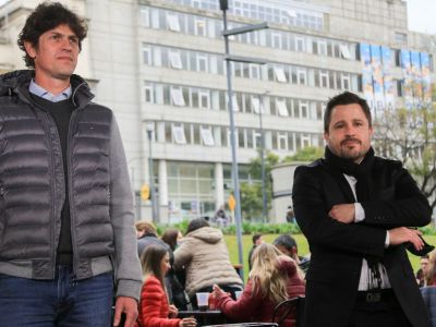 Lousteau y Tetaz cerraron la campaña de la UCR