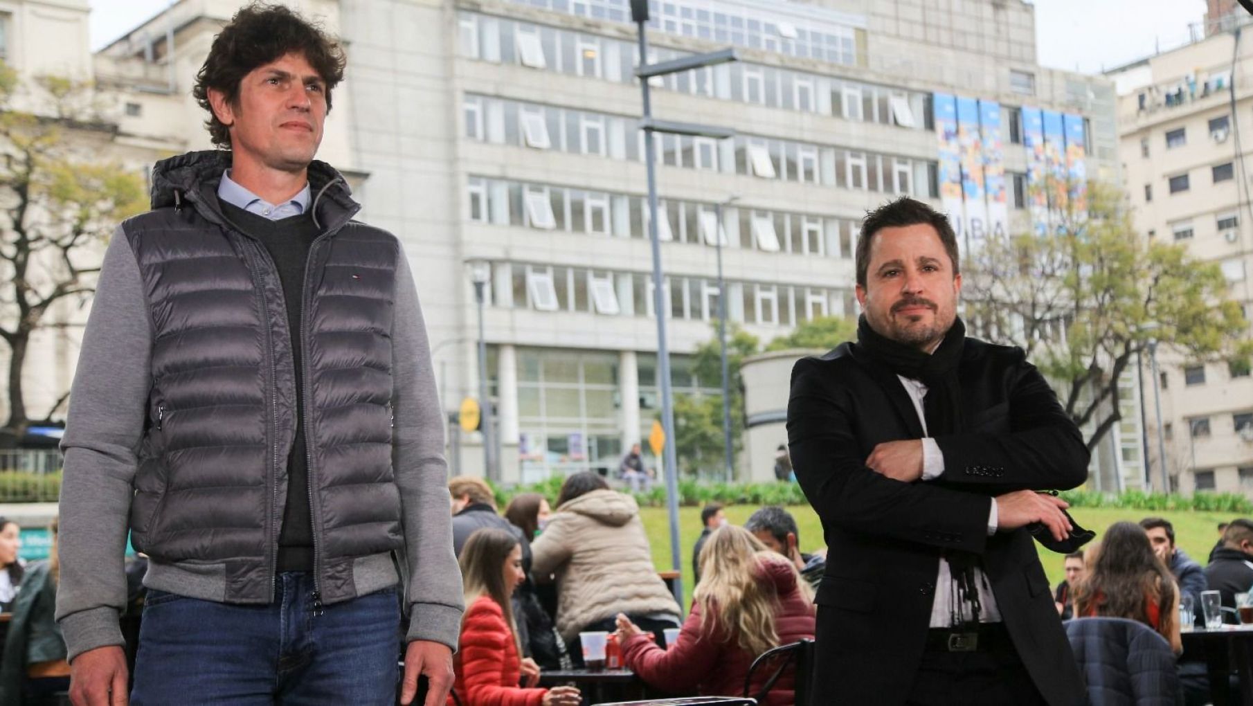 Lousteau y Tetaz cerraron la campaña de la UCR