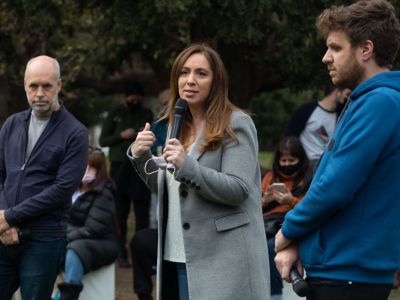 Vidal pide que "vayan a votar para frenar al kirchnerismo"