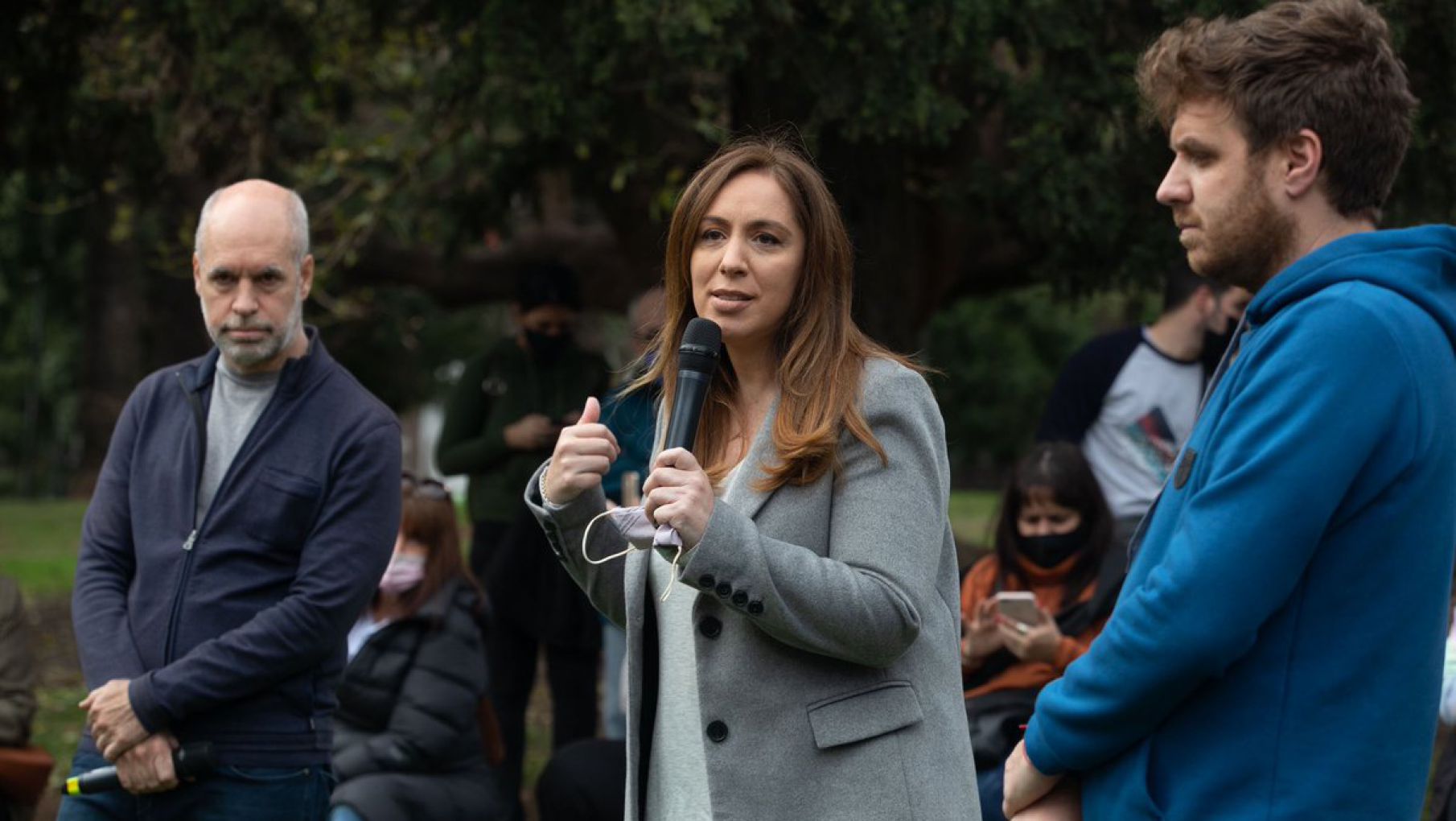 Vidal pide que "vayan a votar para frenar al kirchnerismo"