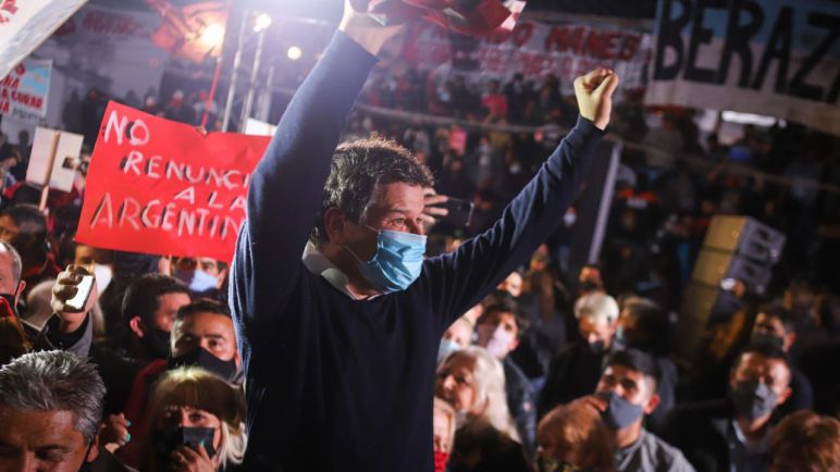 Manes y Stolbizer dieron por finalizada su campaña en Pergamino y San Nicolás