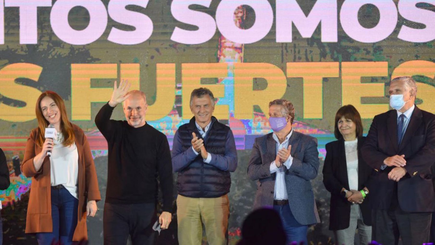 Los líderes de la coalición