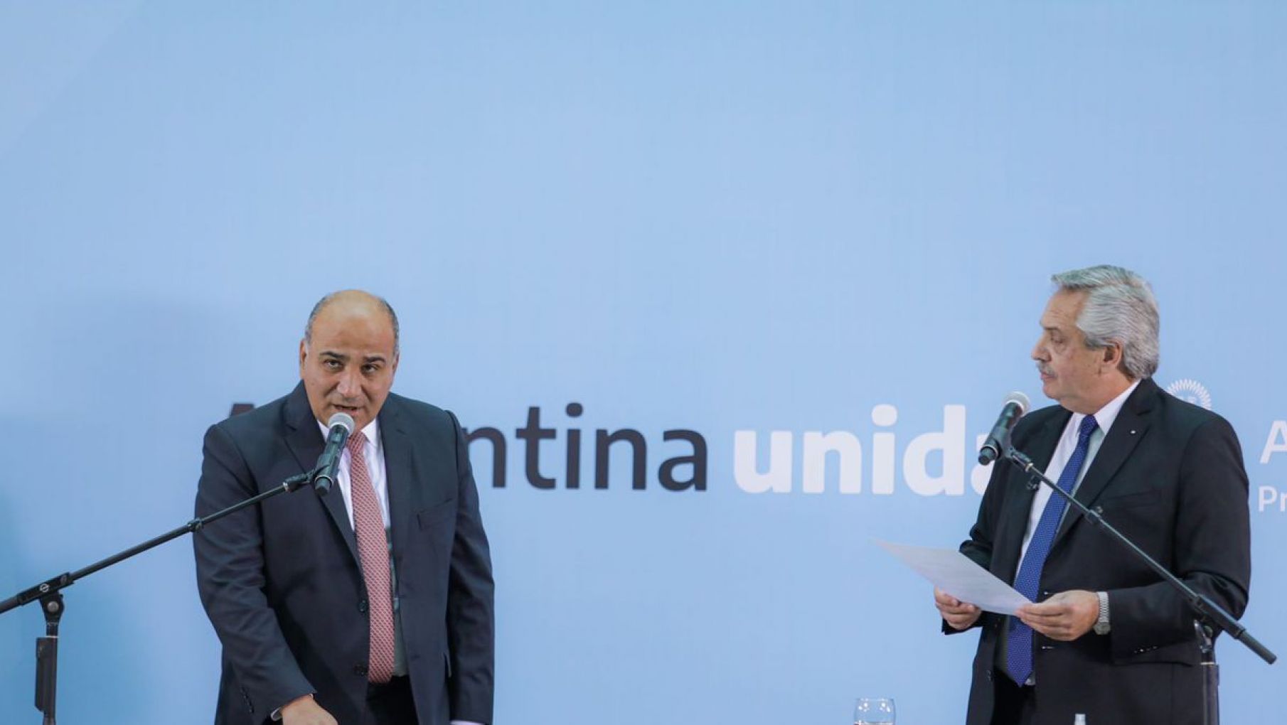 Manzur enfocado en la campaña y junto a los candidatos del Frente de Todos