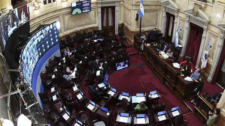 Distinto de lo que sucede en Diputados, en el Senado hay consenso para la presencialidad