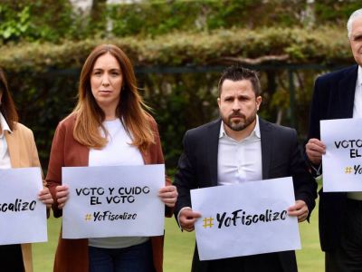 Vidal, Santilli y Tetaz son algunos de los candidatos de Juntos que van a fiscalizar