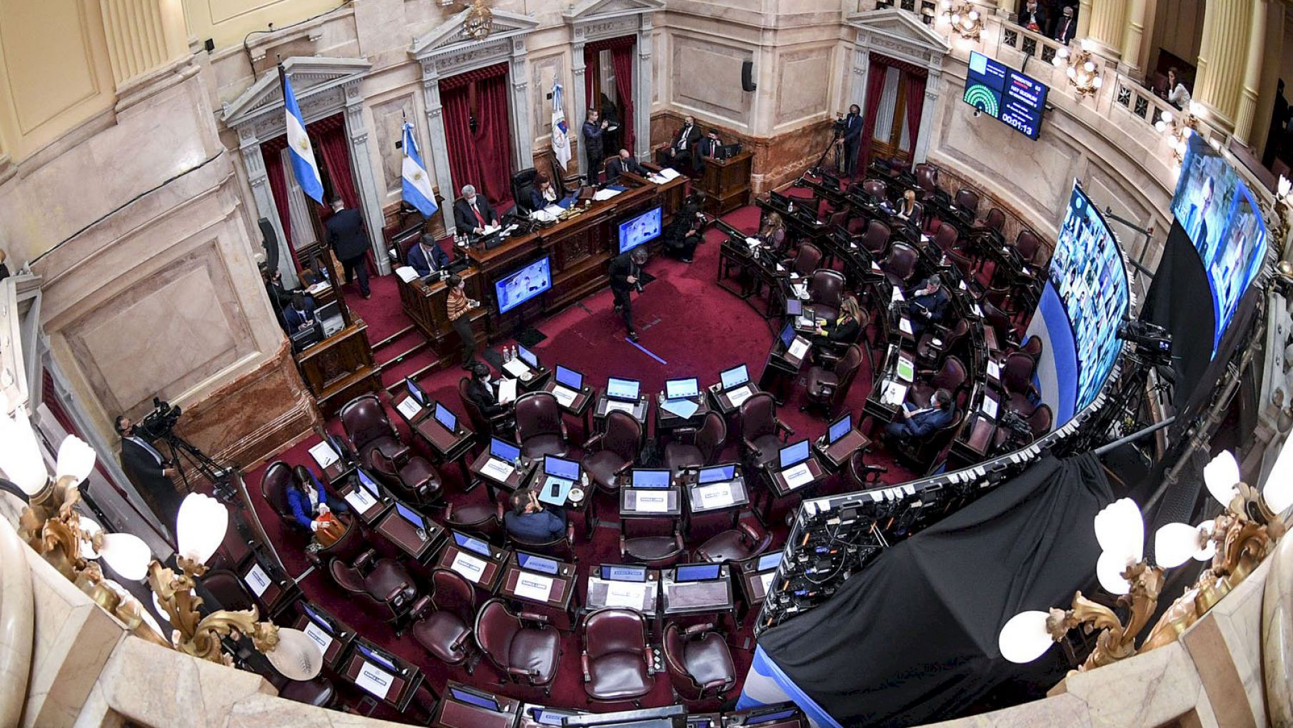 Se debaten los gastos de Macri y el conflicto con Chile