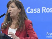 Cerruti: rueda de prensa sobre la gira de Fernández 