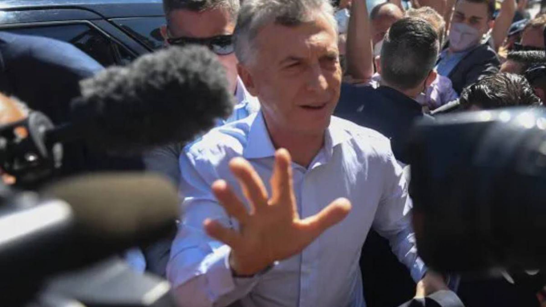 Se suspendió la indagatoria a Macri por fallas técnicas