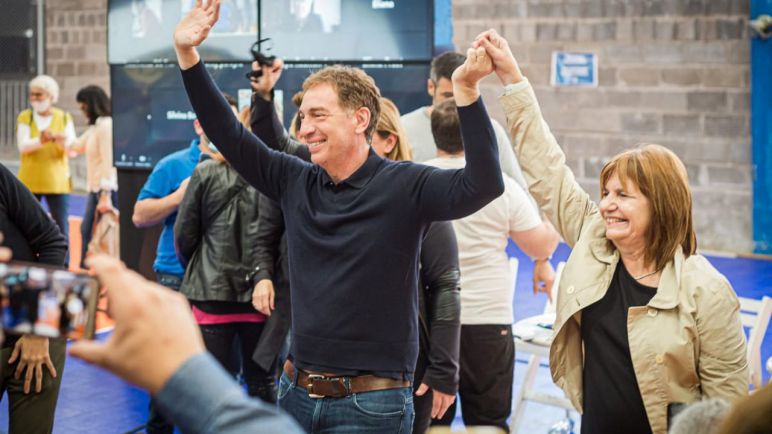 Santilli y Bullrich unen fuerzas y hacen campaña en el Conurbano