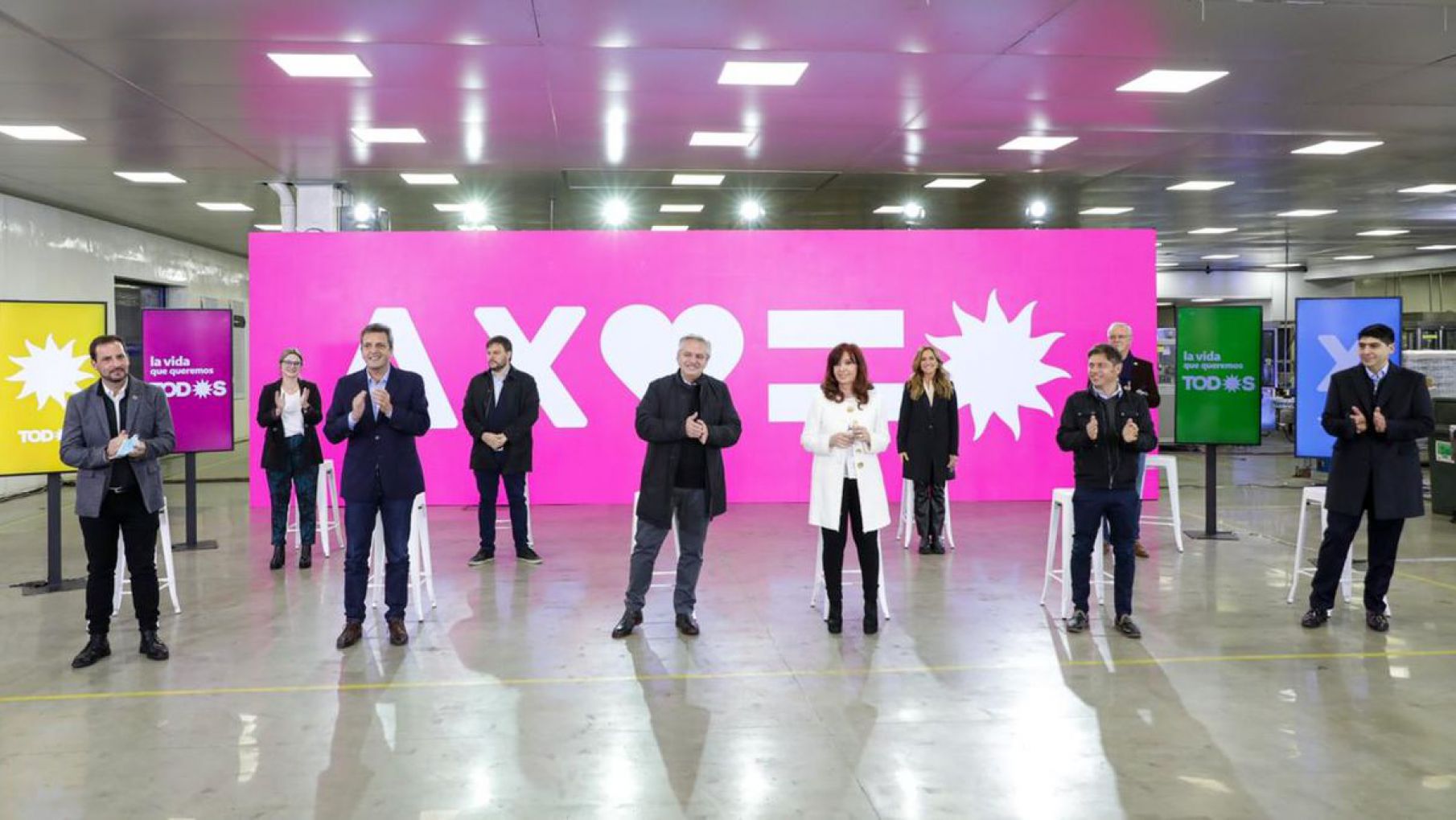 Sigue en pie el acto de cierre de campaña de FdT en el partido de Merlo