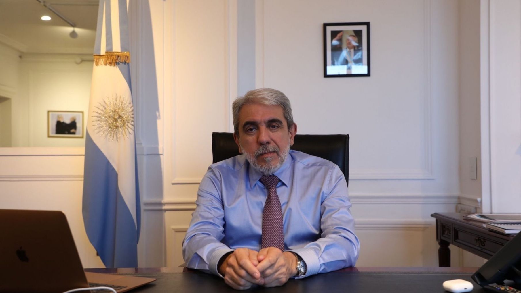 Aníbal Fernández se refirió a lo sucedido en Clarín como un "atentado"