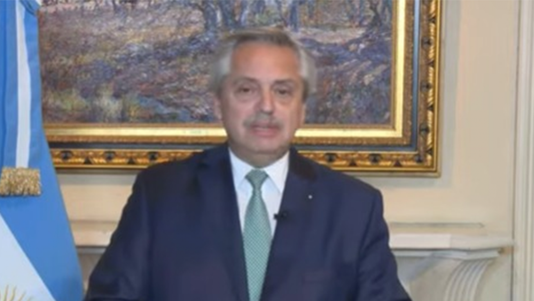 Alberto Fernández afirmó hoy que "la construcción se ha puesto en marcha en la Argentina"