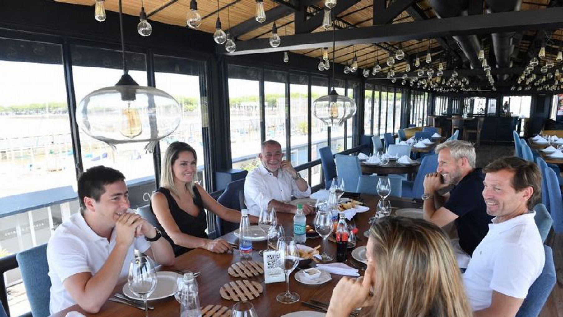 Acuerdo en JxC: Lozada, Frigerio y Juez compartieron un almuerzo