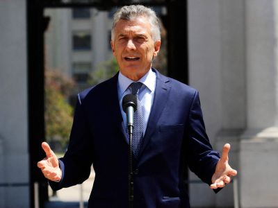 Macri en Chile: "pido disculpas por los dichos y comentarios del Presidente"