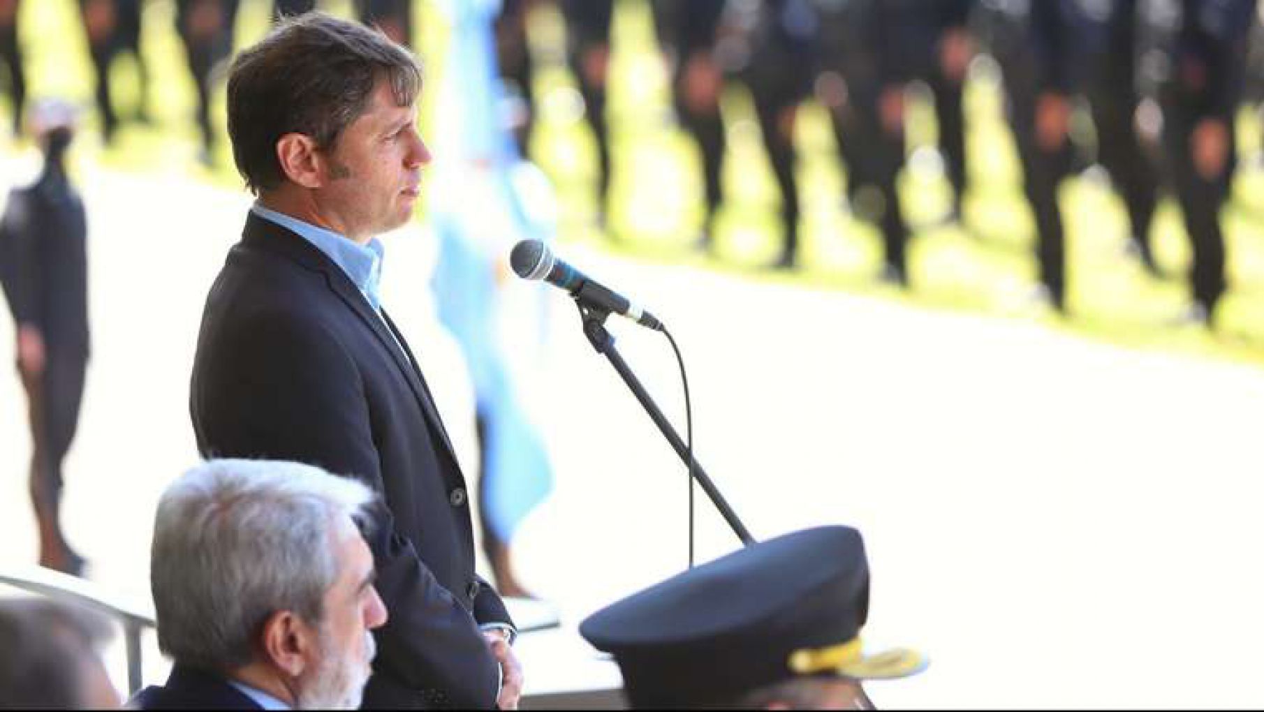 Kicillof hizo un llamado a la Bonaerense a cumplir "con la normativa y los derechos humanos"