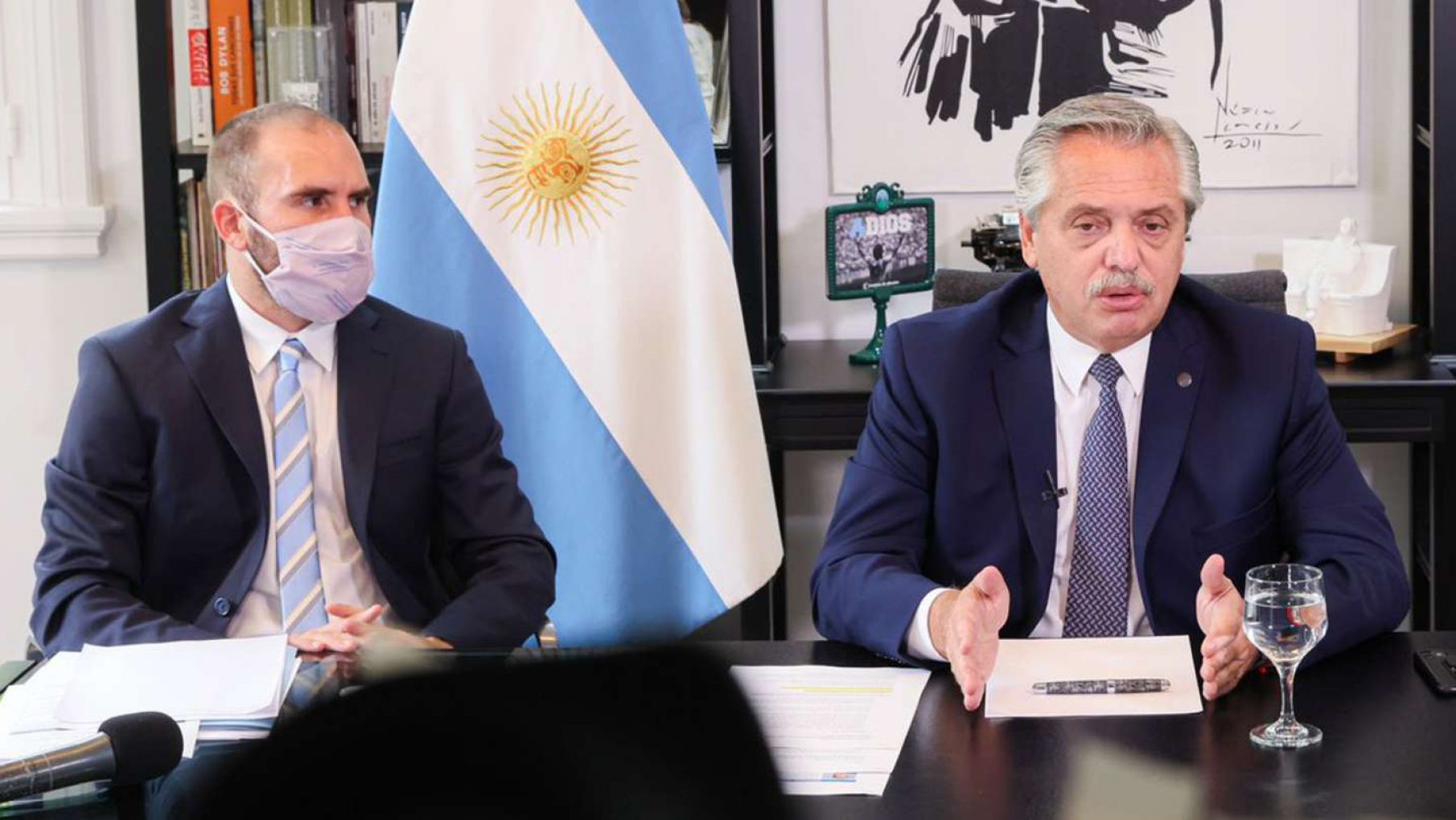 La Argentina canceló hoy un vencimiento de unos USD1.900 millones con el FMI